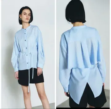 미사용 새상품! 백산 오버 셔츠 그레이스 콘티넨탈