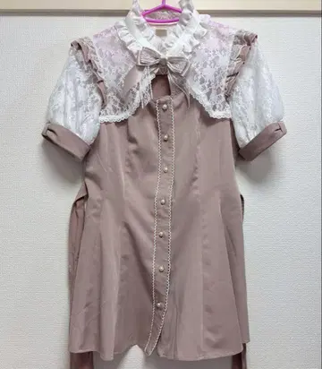 시크릿허니 반팔 셋업 핑크