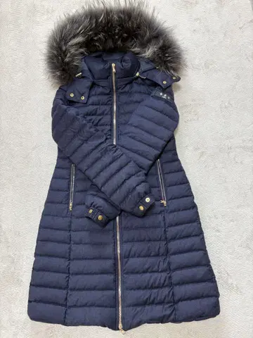 TATRAS 네이비 롱 다운 자켓