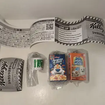 가챠 케로그 바스락 참 Kellogg 3종 3개 세트