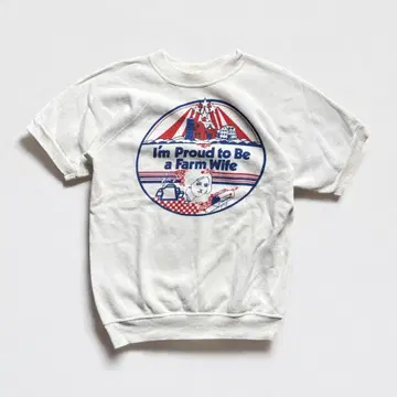 캐주얼웨어 HALF HALF SLEEVE SWEAT 맨투맨