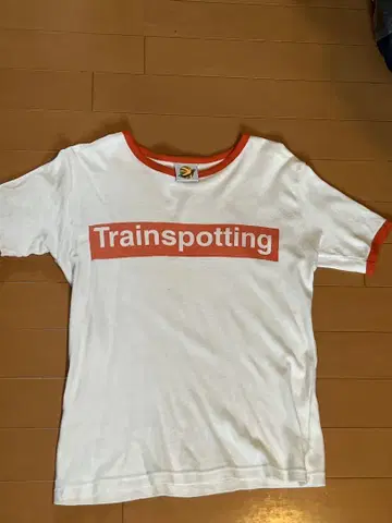 Trainspotting 티셔츠 화이트/오렌지