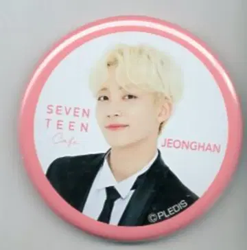 SEVENTEEN CAFE2019 JEONGHAN 캔뱃지 FACE
