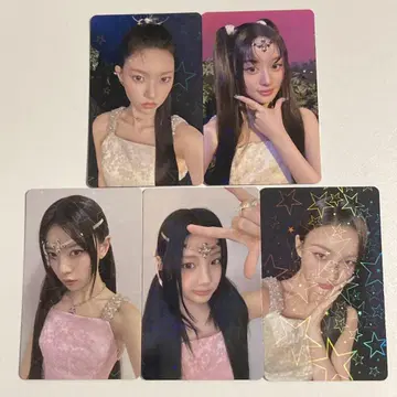 ILLIT bomb weverse 혜택 트레이딩 카드 5종 컴프