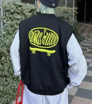 새상품 리버서블 컷 베스트 SOUNDSGOOOOD 블랙