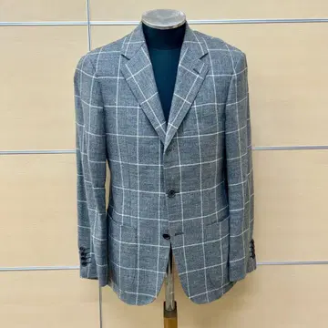 UNITED ARROWS TOKYO 그레이 계열 체크 테일러드 자켓