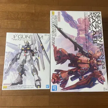 MG 뉴 건담 Ver. Ka+MG 사자비 Ver. Ka