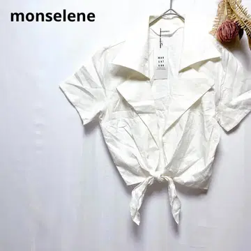 셔츠 블라우스 숏 기장 겉옷 면100% 일본제 심플한 어른스러운 깔끔함