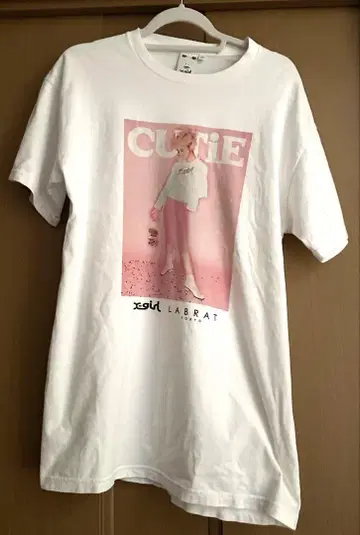 Xgirl CUTIE LABRAT 오버 사이즈 티셔츠 M 사이즈