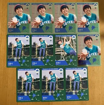 피셔즈 그리니아 마사이 트레이딩 카드 11장