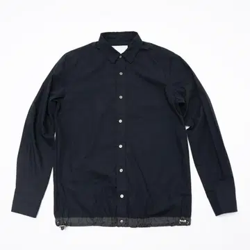 사카이 DRAWSTRING COTTON POPLIN SHIRT2
