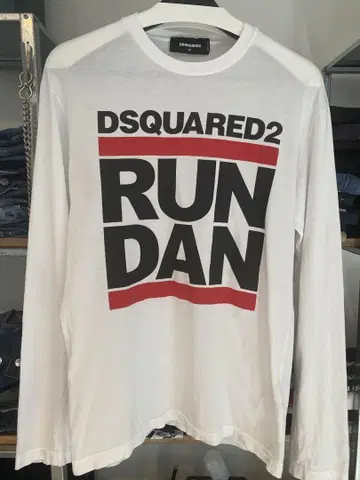 DSQUARED2 RUN DAN 긴팔 티셔츠 M
