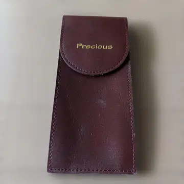 Precious 가죽 케이스 버건디 손목시계 천연 가죽 케이스