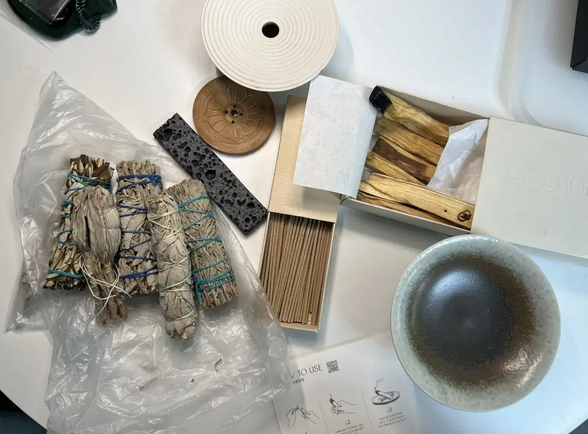 Meditation Tool Incense Holder Sage Tray Bulk Set