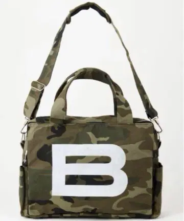 BEEDEN BIG B 로고 백 카모