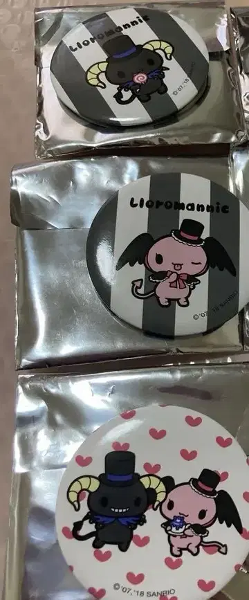 루로로마닉 시나몬 시나모롤 퓨로랜드 캔뱃지 일본 한정판