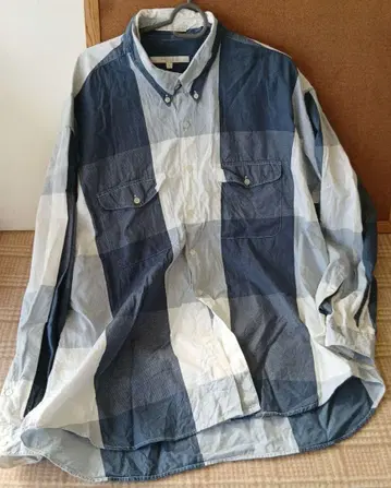 AMERICA PERRY ELLIS 체크 무늬 XL