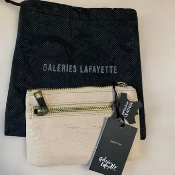 GALERIES LAFAYETTE 가죽 코인 케이스