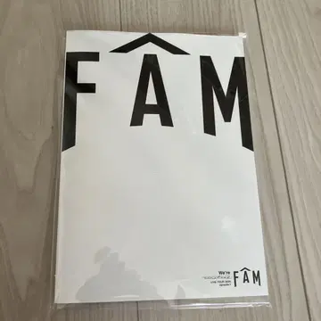 timelesz FAM 팜플렛