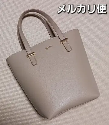오피스 캐주얼  깔끔한  작은 핸드백  베이지