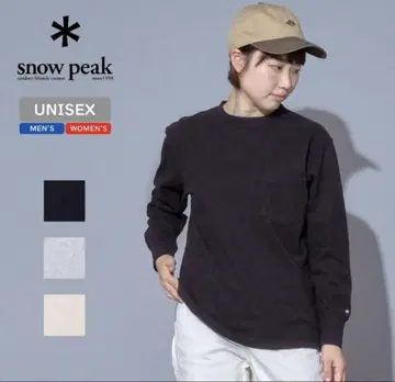 스노우피크/ snow peak 롱 T