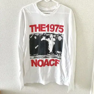 THE 1975 긴팔 티셔츠 S 화이트