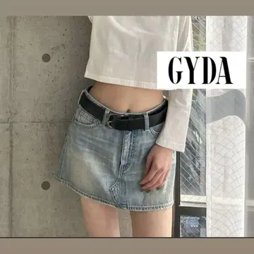 GYDA 라이트 블루 데님 미니 스커트
