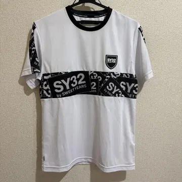 SY32 by SWEET YEARS 화이트 티셔츠