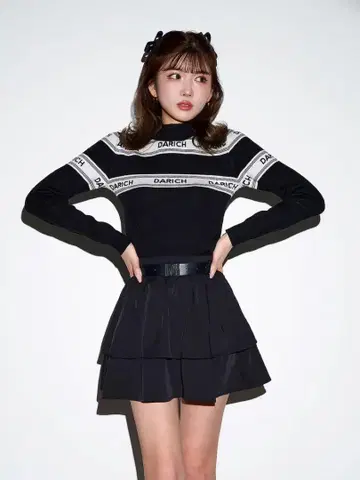Darich 티어드 미니 스커트