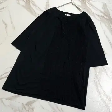 플랜테이션 셔링 컷 티셔츠 코튼 저지 M