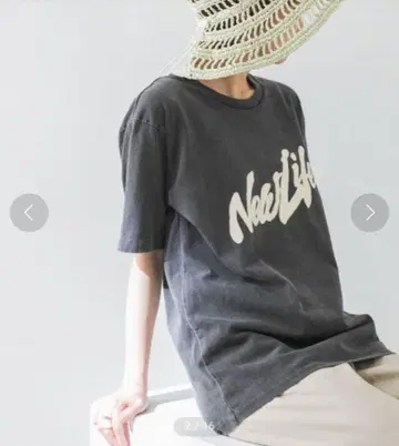 Mixta NEW LIFE T-SHIRTS 다크 그레이 반팔