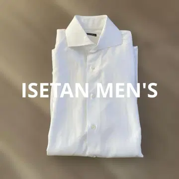 ISETAN MEN'S 화이트 비즈니스 셔츠