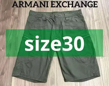 ARMANI EXCHANGE 올리브 그린 숏 팬츠 size30