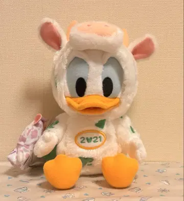 디즈니 리조트 2021년 띠 봉제 인형 도날드