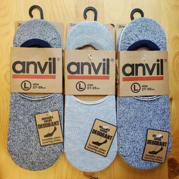 신상품 anvil 27-29cm 총 9켤레 앤빌 양말 삭스 3켤레 세트