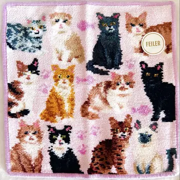 마이 큐트 키툰 손수건 페이러 기프트 키툰 새끼 고양이 고양이