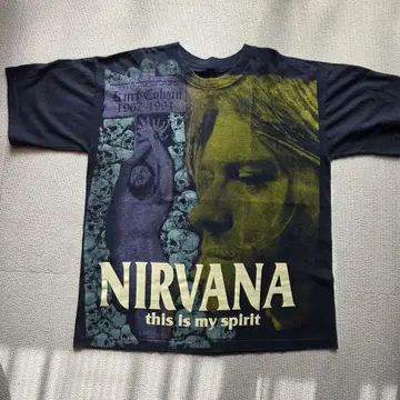 NIRVANA MEXICO BOOT AOP 빈티지 티셔츠