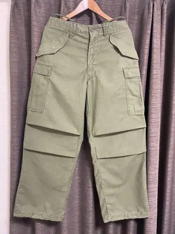 미군 m65 카고 팬츠 (알루미늄 지퍼) 스몰 레귤러 67년