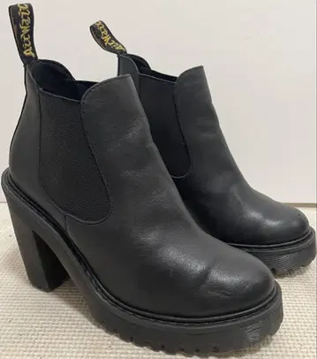 Dr Martens 닥터마틴 사이드 고어 부츠 통굽 부티 UK3 가죽