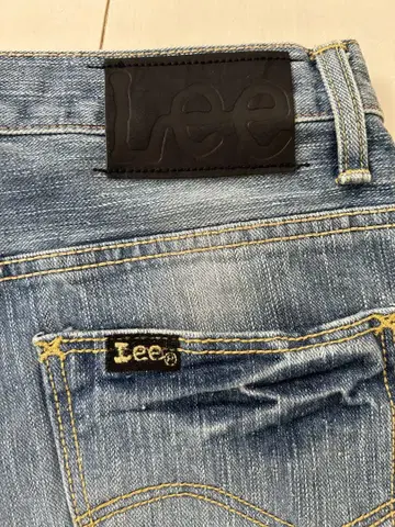 Lee 라이트 블루 스트레이트 데님