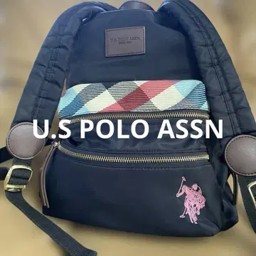 U.S POLO ASSN 백팩 블랙 전체적으로 새상품급