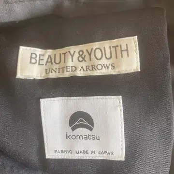 BEAUTY&YOUTH UNITED ARROWS 그레이 슬랙스 M