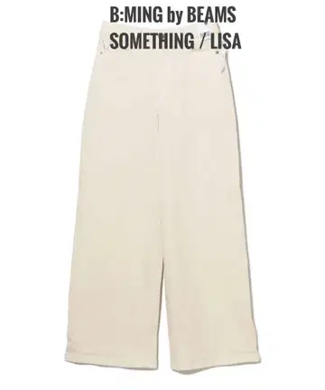 빔즈 SOMETHING/LISA 와이드 데님 팬츠