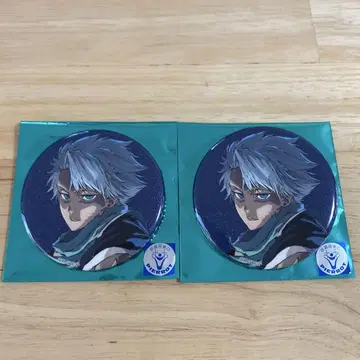 BLEACH WORLD 캔뱃지 히즈카야 토시로 2개