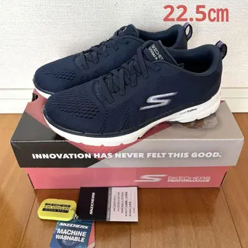 스케쳐스 GO WALK 22.5cm 네이비 박스 포함