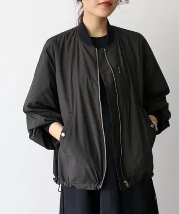 IENA LIMONTA 집업 블루종 블랙 36