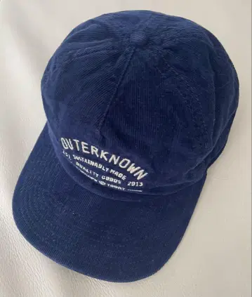 Outerknown 5패널 코듀로이 캡 모자