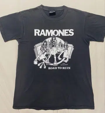 BOUNTY HUNTER RAMONES 티셔츠 M 블랙