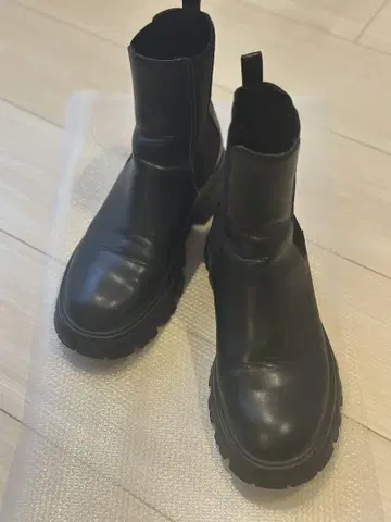 BEAUTY&YOUTH 사이드 고어 레인부츠 블랙 24.5cm
