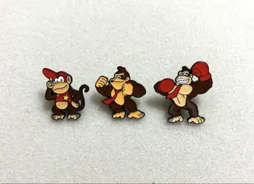 돈키 콩 디디 콩 핀 배지 브로치 핀즈 세트